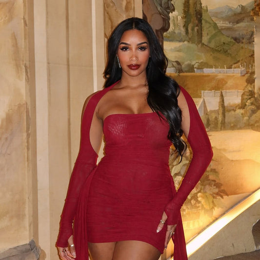 Fashionable New Women's Clothing Halter Skirt Outfit